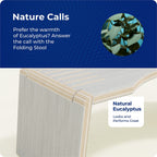 Oslo Eucalyptus Folding Stool